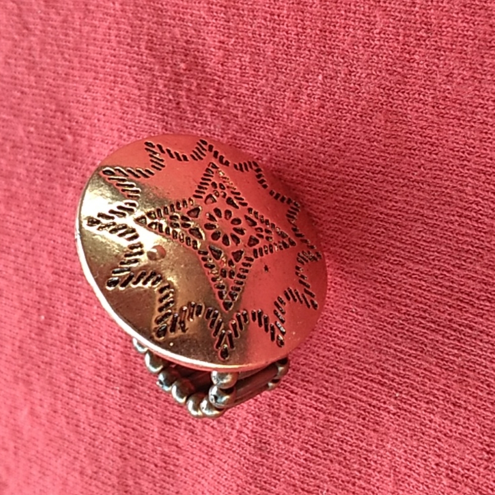 Rural Bronze Radius Copper Ring